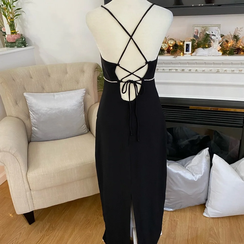 JUMP WOMEN’S BLACK DRESS 👗 SIZE:9/10 - Picture 8 of 10